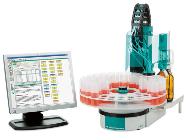 Robotic Acid-Base Analyzer