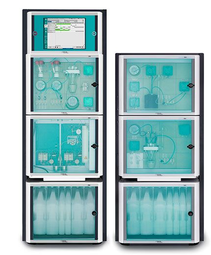The 2060 IC Process Analyzer is available with either one or two measurement channels, along with integrated liquid handling modules and several automated sample preparation options.