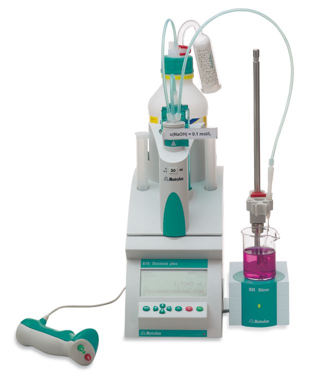 876 Manual Titrator plus