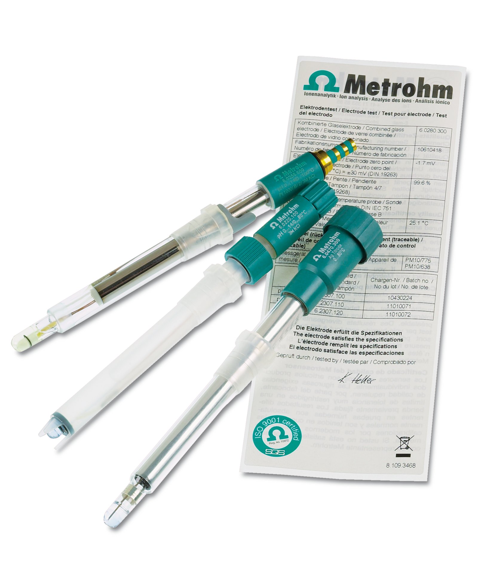 Metrohm sensors