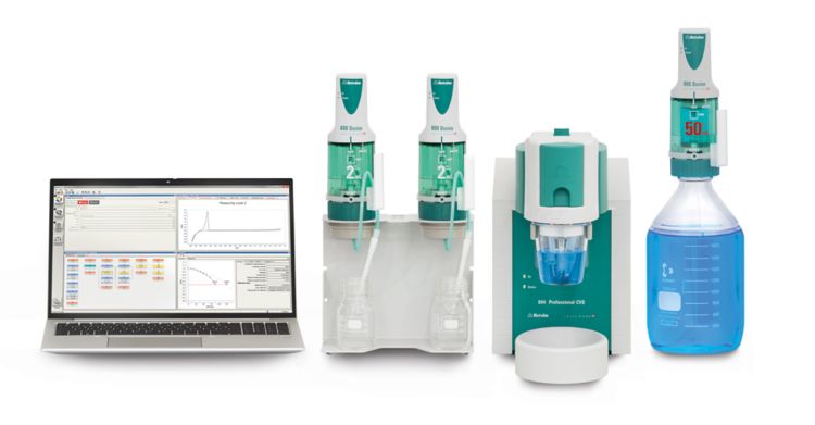 894 Professional CVS semiautomated mit 3 Dosinos