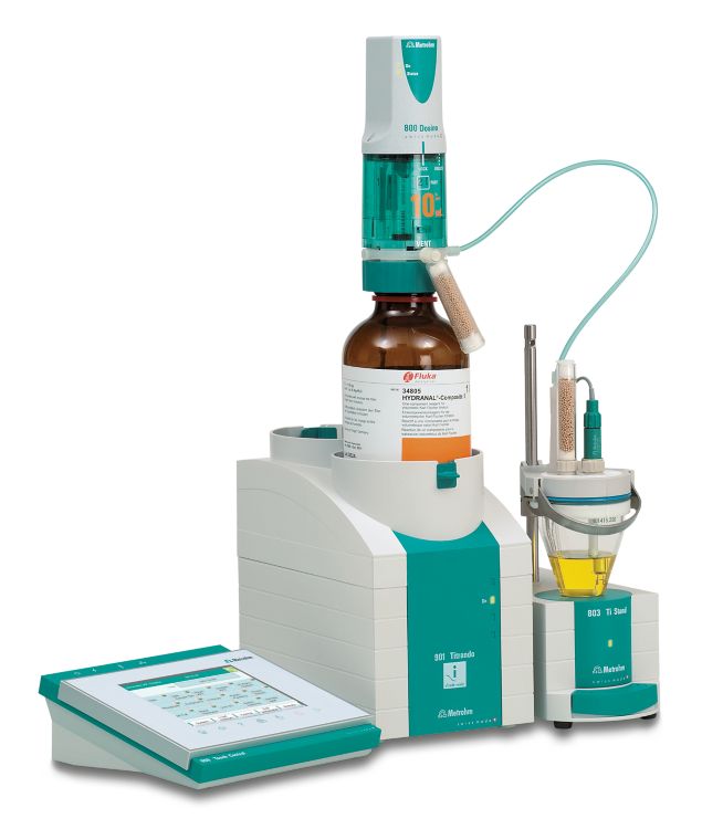 Titer determination in Karl Fischer titration Metrohm