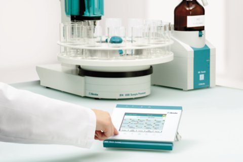 Titrando tersedia sebagai titrator yang berdiri sendiri 
