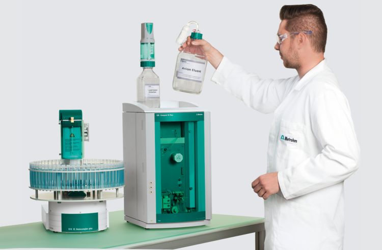 Compact, user-friendly Metrohm IC instrumentation to quantify various anions in explosives and explosion residues.