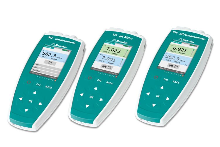 pH and conductivity meters
