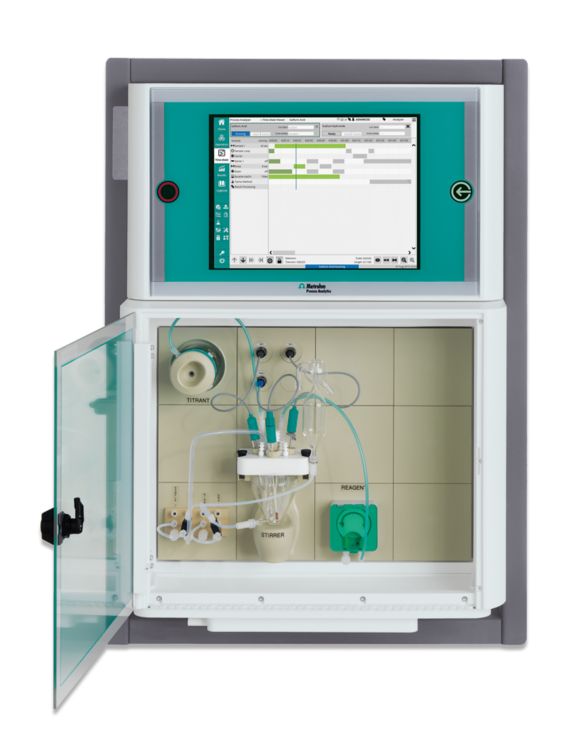 2035 Process Analyzer para monitoreo de sodio en centrales eléctricas.