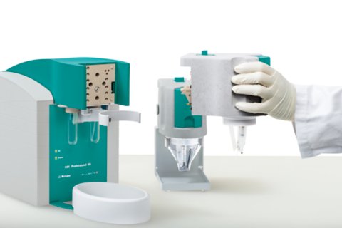 changing the measuring head, 884 Professional VA