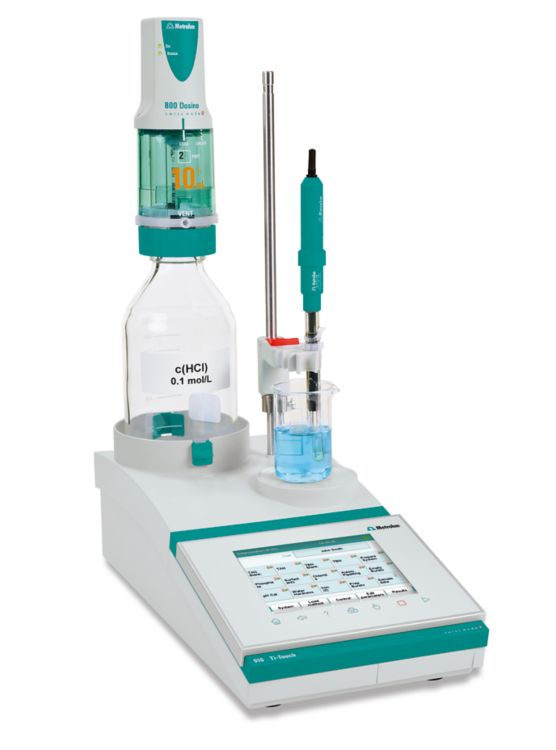 916 Ti-Touch with magnetic stirrer