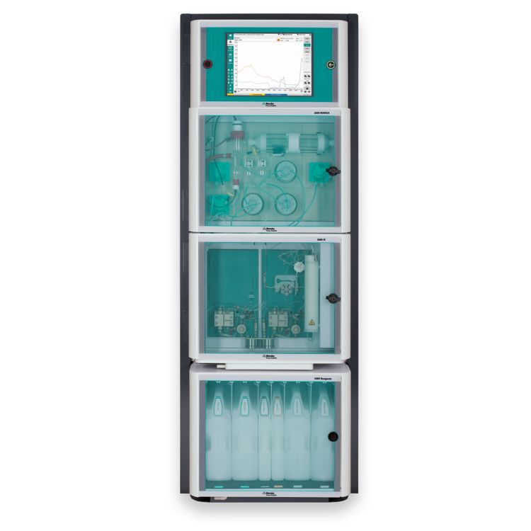 2060 MARGA M, air monitoring system, ambient air monitor, front view, door closed, Metrohm Process Analytics