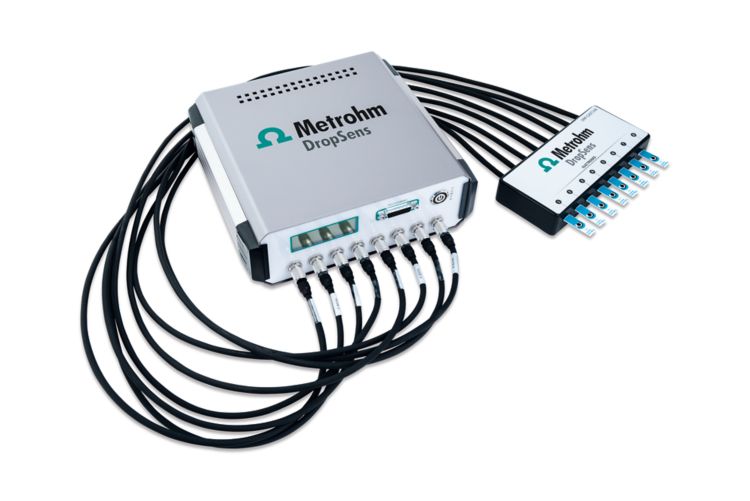 DropSens, Portable Multipotentiostat 8 channels, STAT8000, STAT8000P, CAST1X8