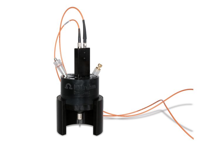 Raman spectroelectrochemical cell for conventional electrodes