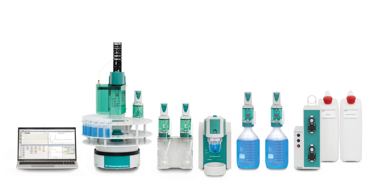 MVA-24 – um sistema CVS totalmente automatizado com transferência de amostras Dosino.