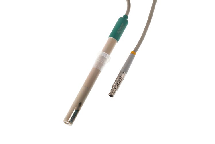 Celda de medida de la conductividad con c = 0,5 cm-1 con Pt1000 (cable fijo, 0,65 m)