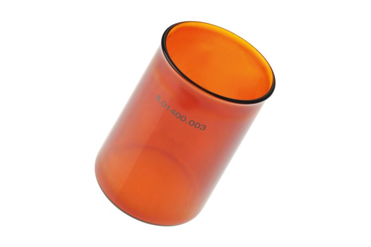 Sample beakers, amber glass, 250 mL, 10 pieces