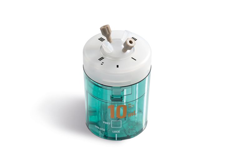 Unidad de cilindro OMNIS 10 mL, UNF 10/32