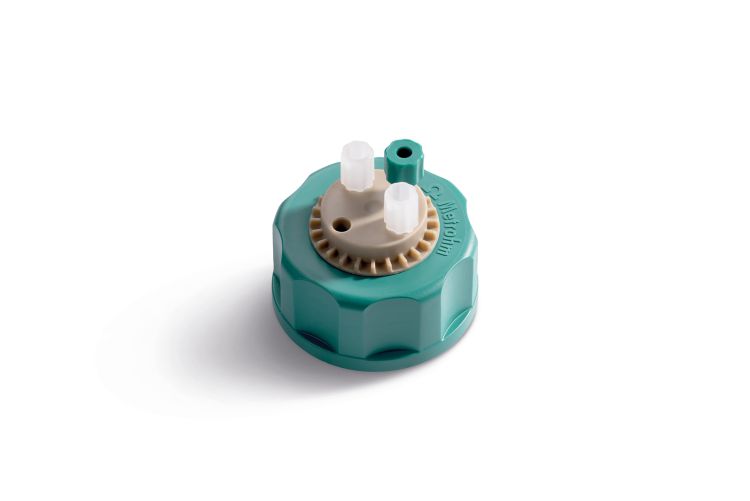 Bottle cap GL 45, 2 x M6, UNF 10/32