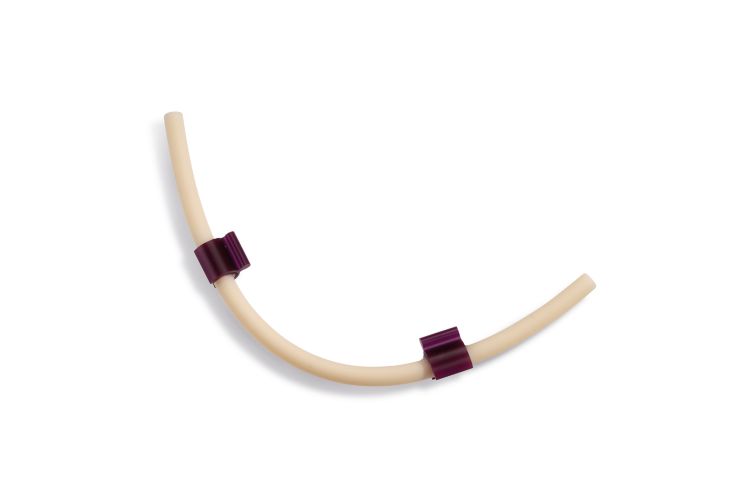 Pump tubing, ID 2.0 mm, purple - purple
