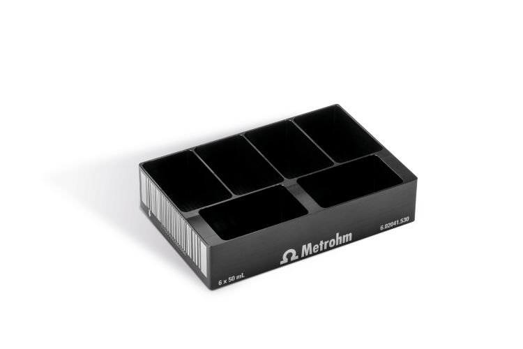 OMNIS sample rack 6 x 50 mL
