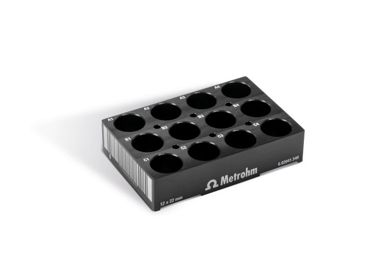 OMNIS sample rack 12 x 22 mm