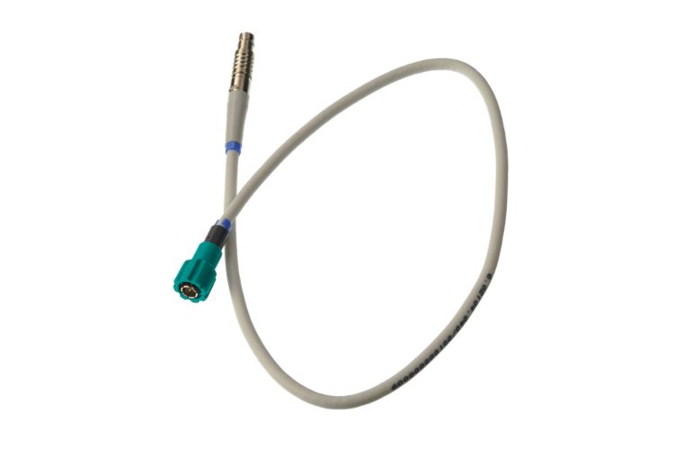 Electrode cable plug-in head G (pol.) / plug P, 0.55 m