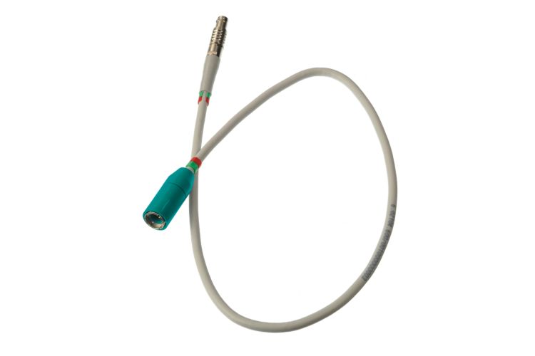 Cable de electrodo con cabezal enchufable U / enchufe macho P, 0,55 m