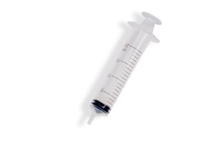 Jeringa, 20 mL, Luer