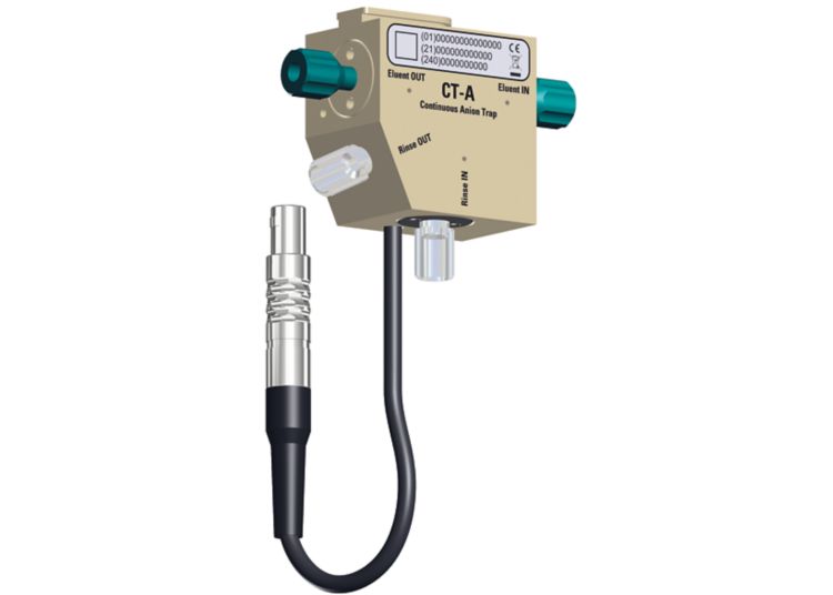 Continuous anion trap (CT)