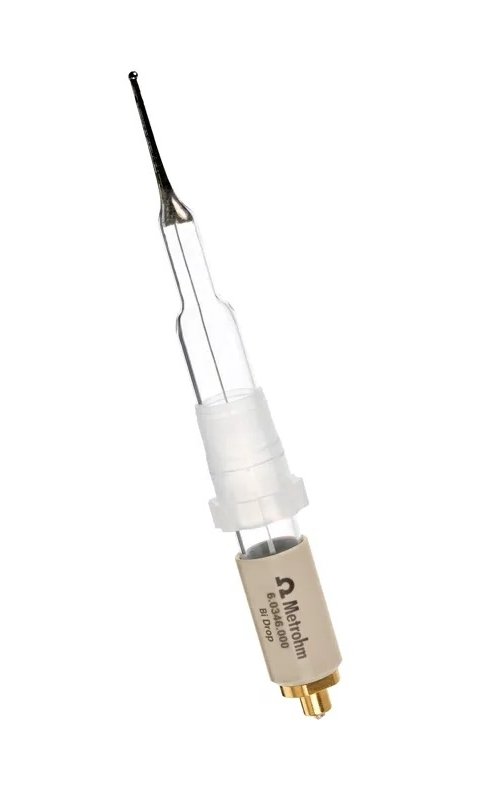 Bismuth drop electrode from Metrohm