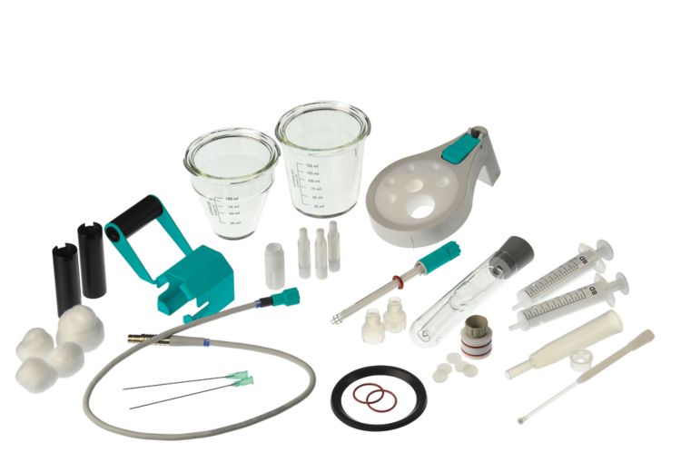 KFT equipment for OMNIS Titrator with Polytron