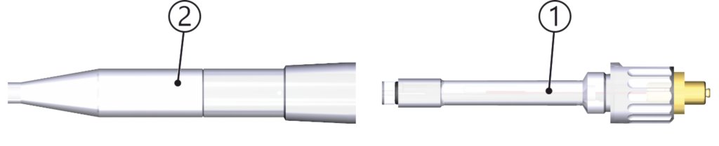 Ordering information for reference electrode CVS, 60728120, 60728130