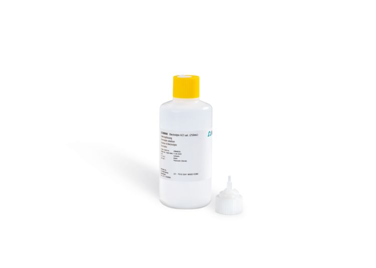 Electrolyte KCl (sat.), 250 mL