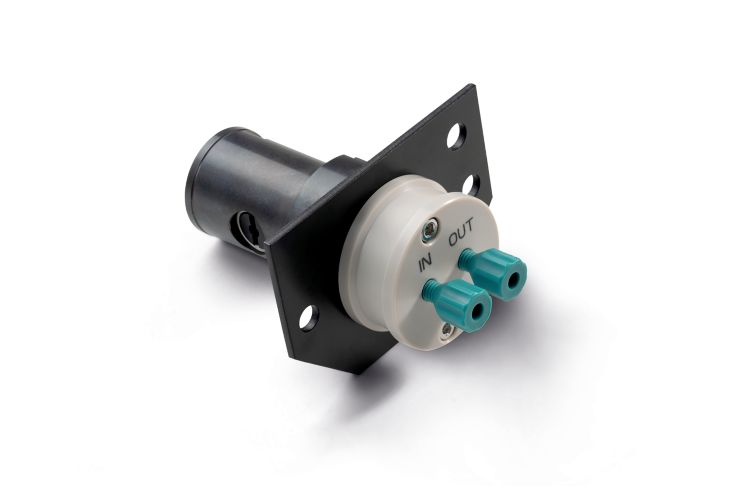 Flow-through cell for 947