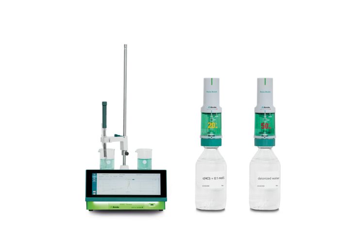IONIC Titrator with 2 magnetic stirrers