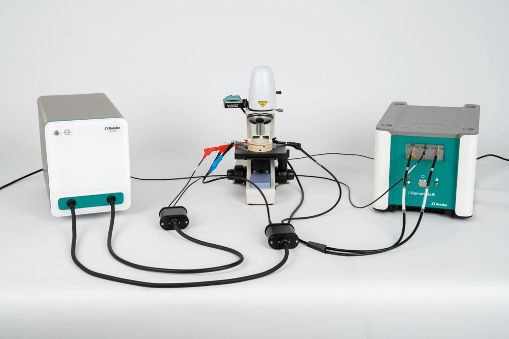 raman spectroscopy, probe holder, i-raman plus, spectroscopy, lab raman, electrochemistry, microscope, accessories