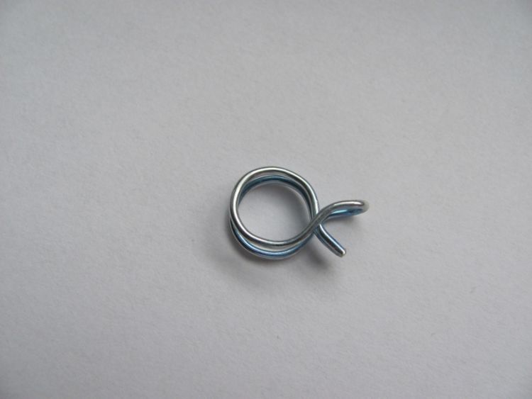 Spring wire clamp 7.3 - 7.8 mm