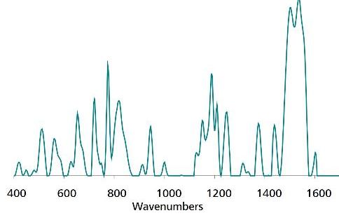 Standard SERS reference spectrum of Auramine O.