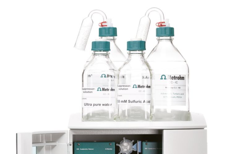 SET titration of HPLC mobile phases Metrohm
