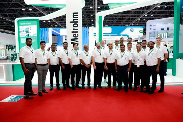 arablab exhibition photo of Metrohm Middle East participation