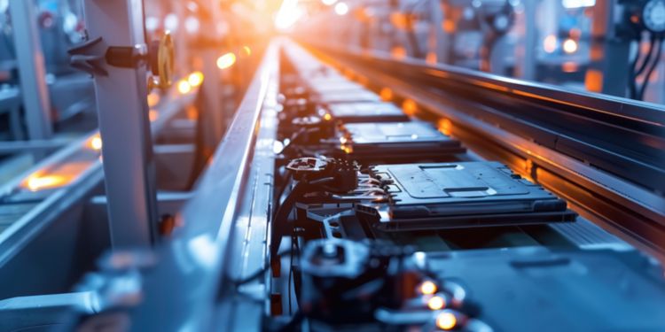 Prospekt: Batterieforschung und -produktion