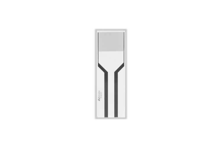 Interdigitated Silver electrode/ 5 microns lines and gaps / Glass substrate