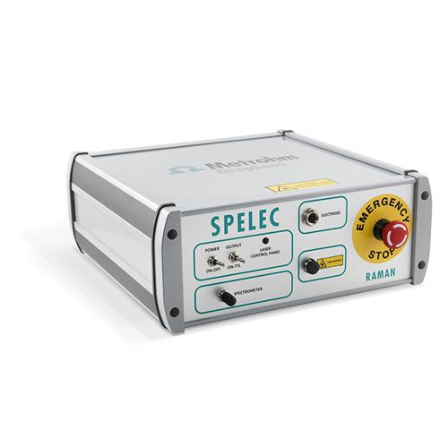 Spectroelectrochemical Raman instrument (638 nm laser)