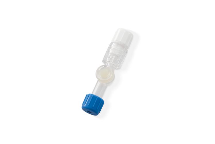 In-line LUER injection port for TLFCL SPEs