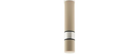 Side view of a rotating cylinder electrode.