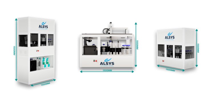 Alsys Lab Robot with compact versions