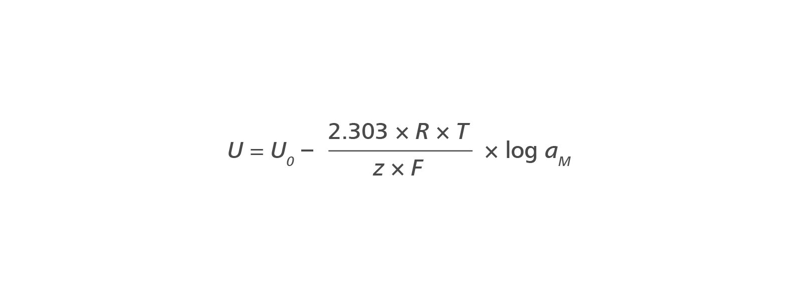 Nernst equation