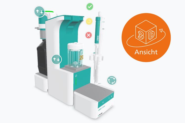 OMNIS Titrator als 3D-Modell