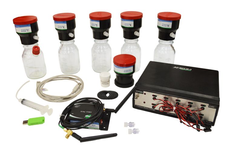 Medicação dos gases de fermentação