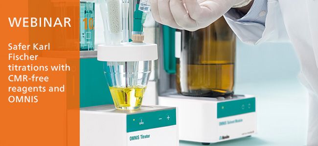 Safe Karl Fischer titrations (Webinar)
