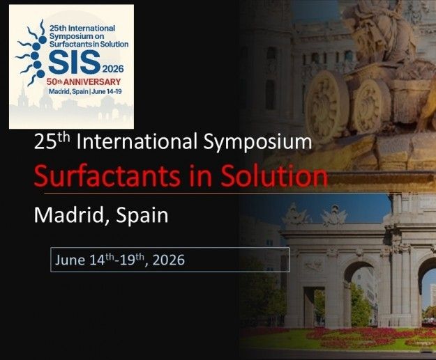 SIS 2026 - Surfactants in Solution (SIS) Symposium