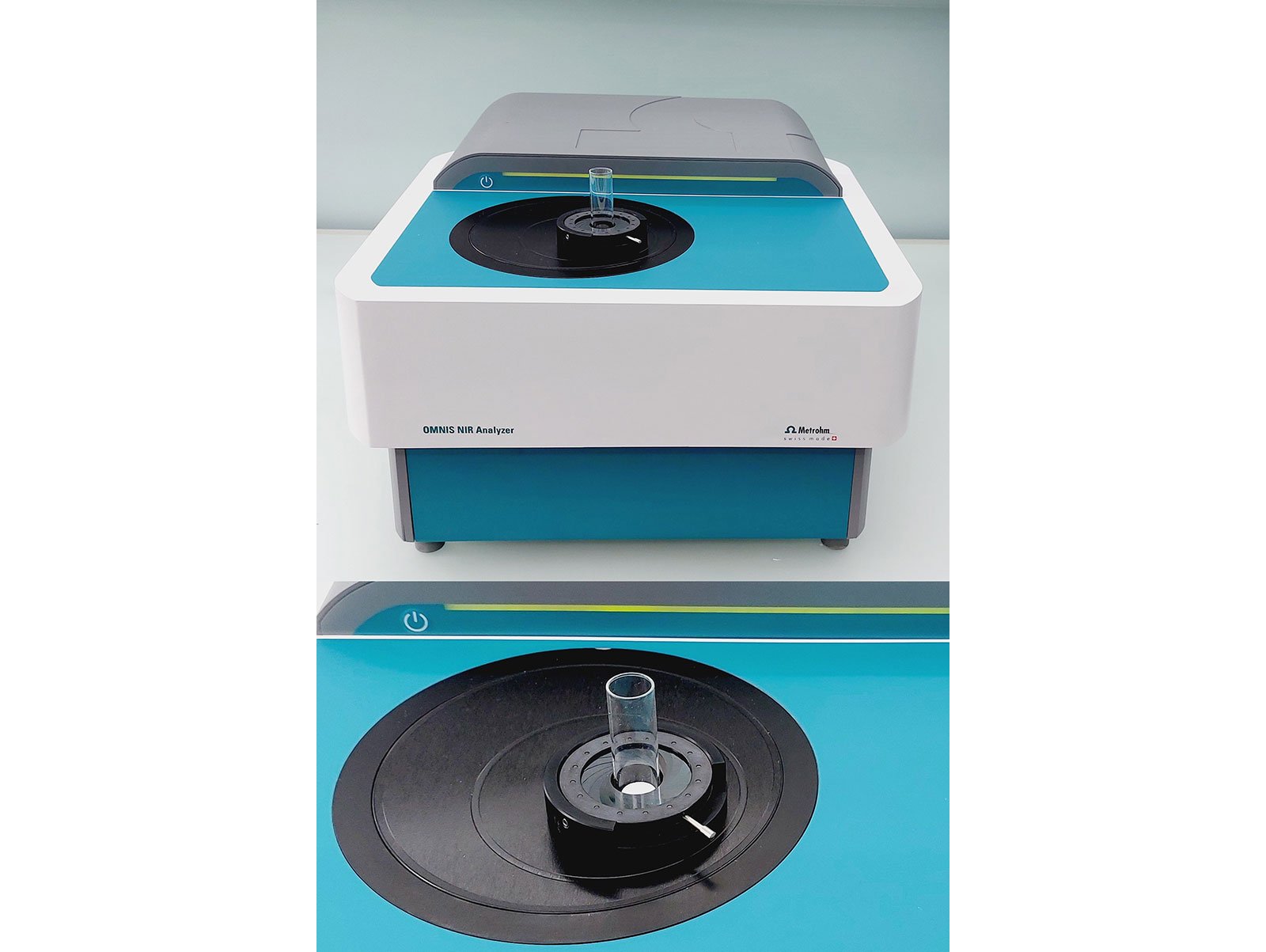 OMNIS NIR Analyzer Solid with 15 mm vial and Flexible  holder OMNIS NIR.